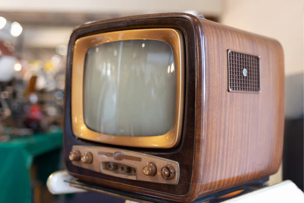A small TV from the 1960s